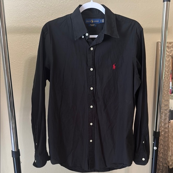 Polo Ralph Lauren Stretch Poplin Shirt Size M - Picture 2 of 4